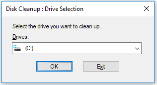 select a drive