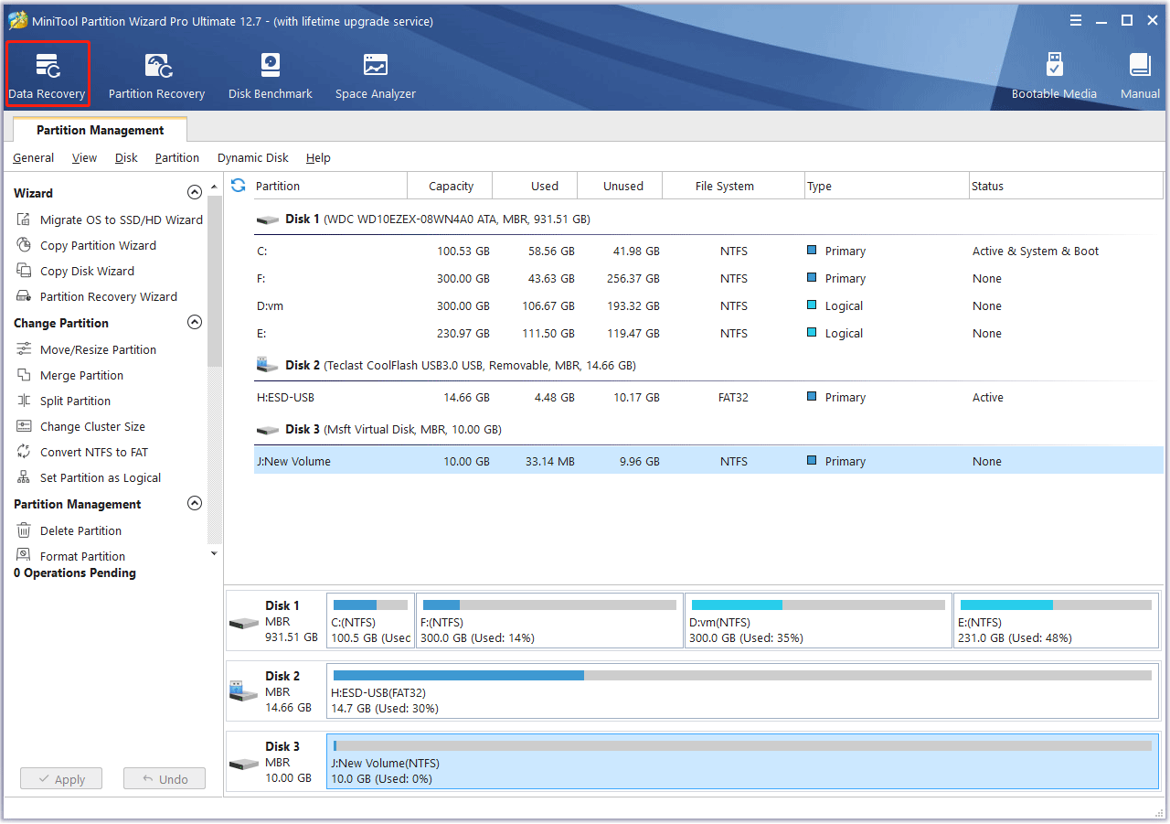 click data recovery