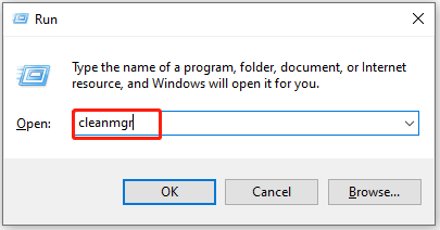 open Disk Cleanup