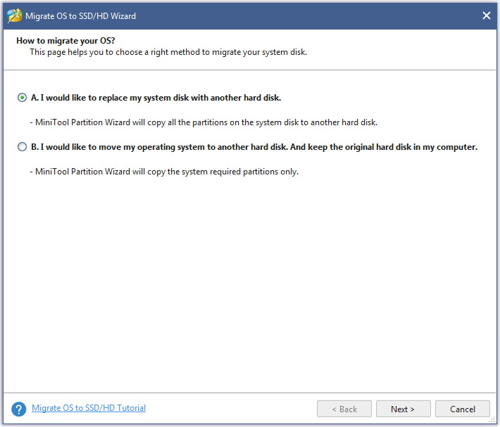 How to Migrate to SSD/HD MiniTool Partition Wizard Tutorial