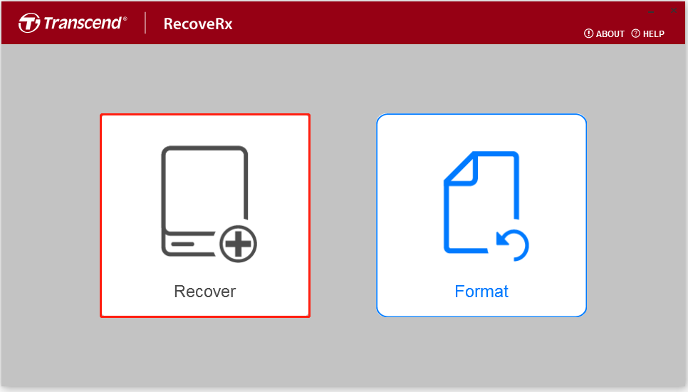 Click Recover