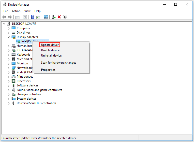 update driver
