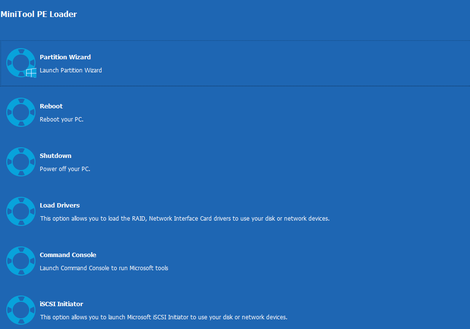 MiniTool PE Loader